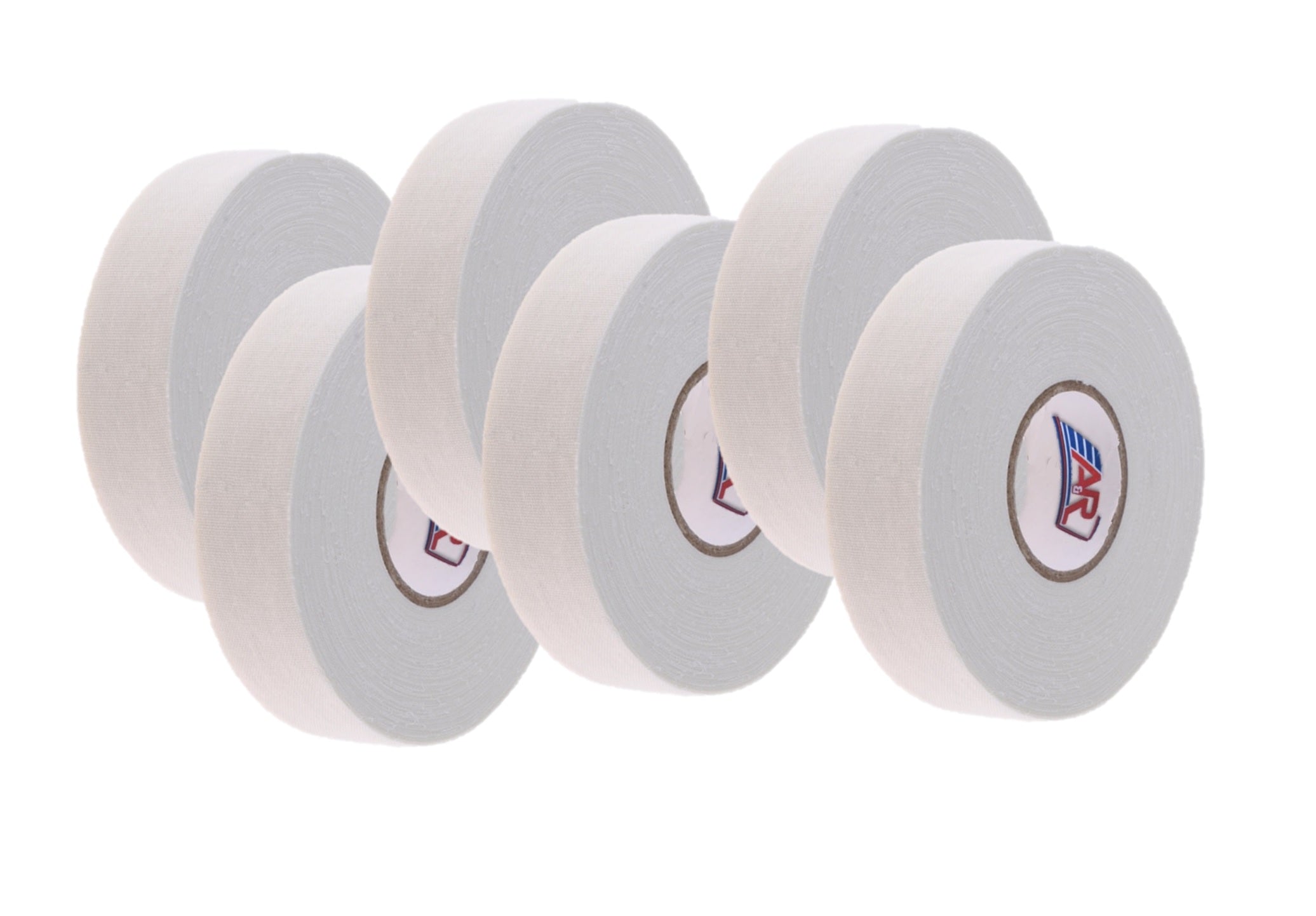 6x ice hockey tape 1"x20 YD White 6PK hockey tape white